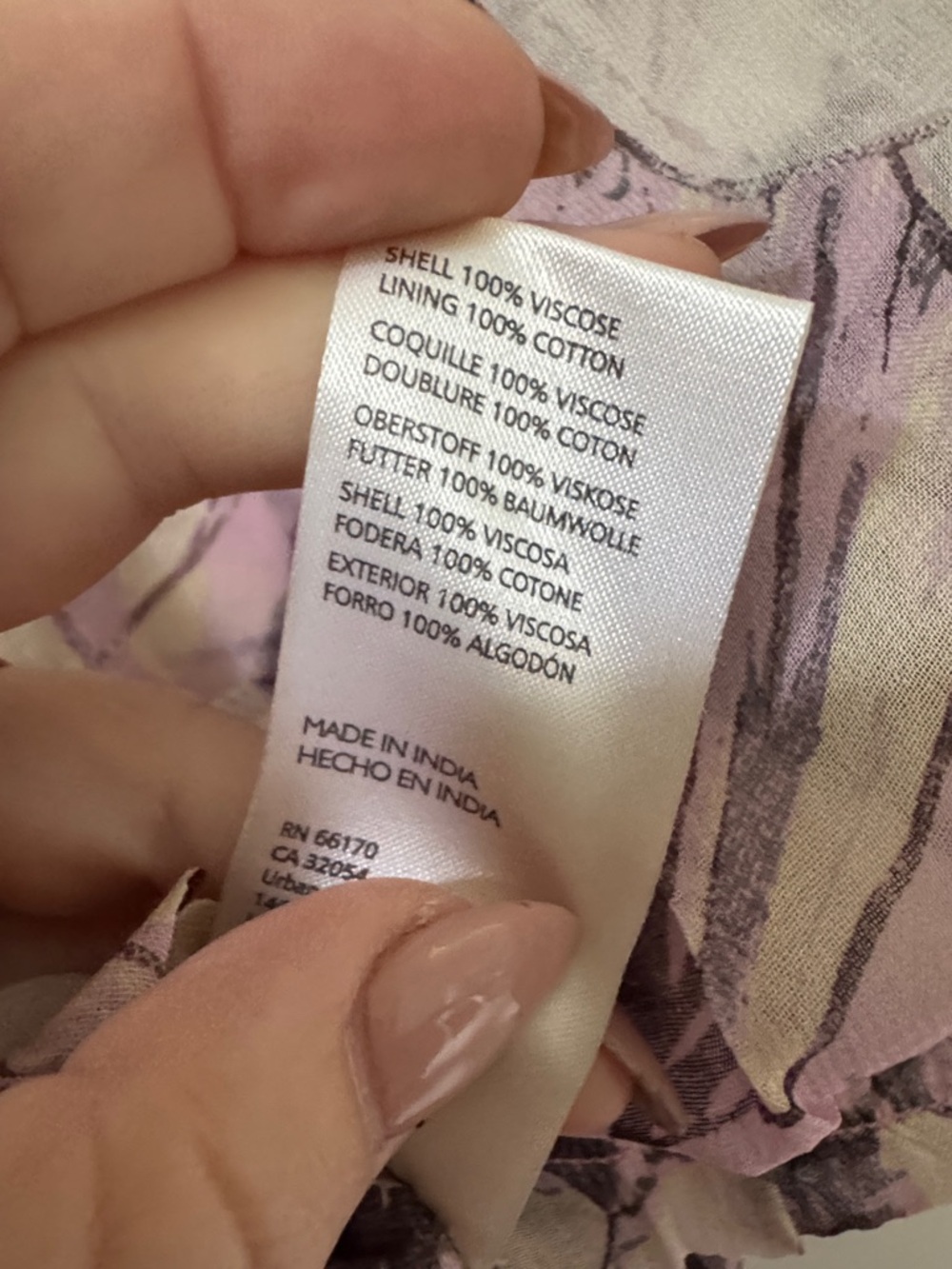 ANTHROPOLOGIE NWT - floral peasant blouse size large - Picture 6 of 6